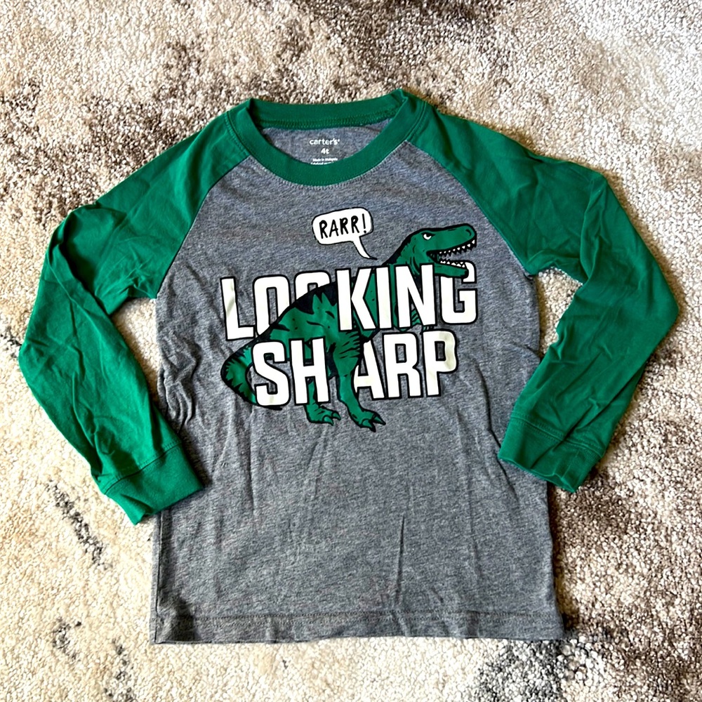 Carter’s Long Sleeve Graphic Tee Boys 4T